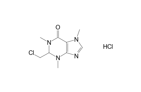1,2,3,7-Tetrahydro-2-(chloromethyl)-1,3,7-trimethyl-6H-purin-6-one-Hydrochoride