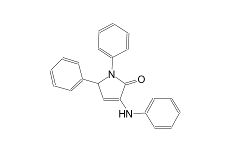 2H-pyrrol-2-one, 1,5-dihydro-1,5-diphenyl-3-(phenylamino)-