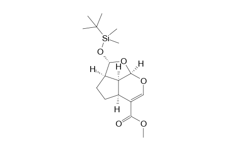 Methyl (2S,2aR,4aS,7aR,7bS)-2-(t-butyldimethylsilyloxy)-2a,3,4,4a,7a,7b-hexahydro-2H-1,7-dioxacyclopenta[c,d]inden-5-carboxylate