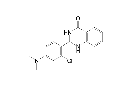 2-[2-chloro-4-(dimethylamino)phenyl]-2,3-dihydro-4(1H)-quinazolinone