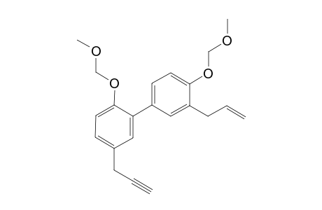 3'-allyl-2,4'-di-methoxymethoxy-5-prop-2-ynyl-biphenyl