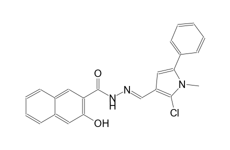 2-naphthalenecarboxylic acid, 3-hydroxy-, 2-[(E)-(2-chloro-1-methyl-5-phenyl-1H-pyrrol-3-yl)methylidene]hydrazide