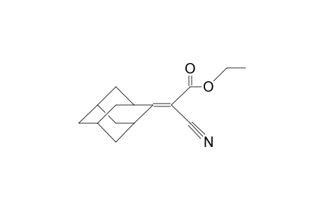 A-Adamantylidene-A-cyano-acetic acid, ethyl ester