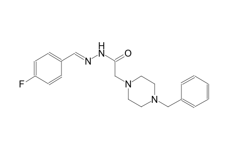 1-piperazineacetic acid, 4-(phenylmethyl)-, 2-[(E)-(4-fluorophenyl)methylidene]hydrazide