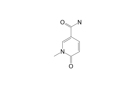 N-(1)-METHYL-2-PYRIDONE-5-CARBOXAMIDE;2-PY