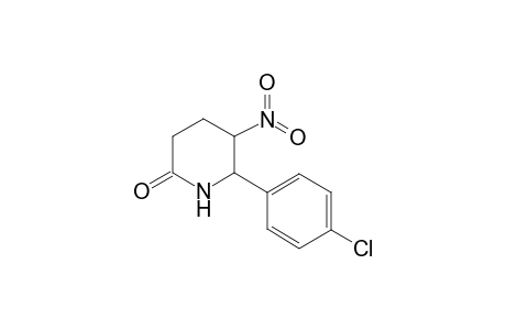 6-(4-Chloro-phenyl)-5-nitro-piperidin-2-one