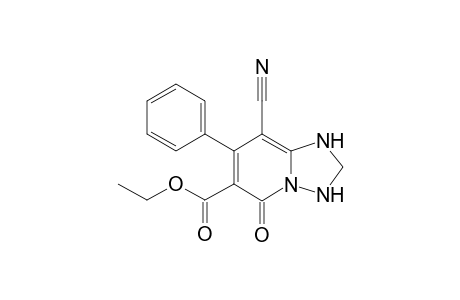 8-cyano-5-keto-7-phenyl-2,3-dihydro-1H-[1,2,4]triazolo[1,5-a]pyridine-6-carboxylic acid ethyl ester