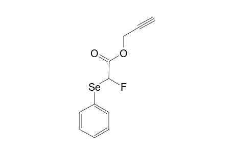 PROPARGYL-2-FLUORO-2-(PHENYLSELANYL)-ACETATE