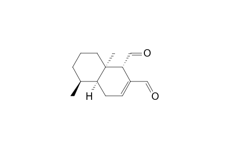 1,2-Naphthalenedicarboxaldehyde, 1,4,4a,5,6,7,8,8a-octahydro-5,8a-dimethyl-, [1R-(1.alpha.,4a.alpha.,5.beta.,8a.alpha.)]-
