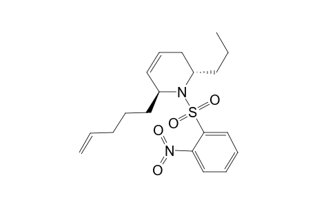 (2S,6S)-1-(2-nitrophenyl)sulfonyl-6-pent-4-enyl-2-propyl-3,6-dihydro-2H-pyridine