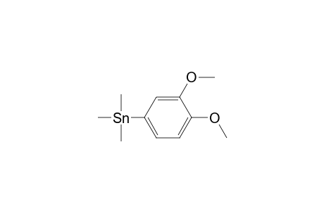 (3,4-Dimethoxyphenyl)trimethylstannane