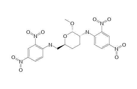 METHYL-2,3,4,6-TETRADEOXY-2,6-BIS-(2,4-DINITROPHENYLAMINO)-alpha-D-ERYTHRO-HEXAPYRANOSIDE