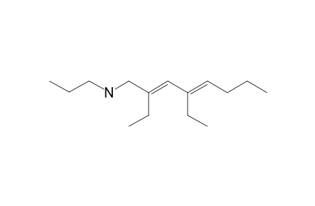 1-PROPYLAMINO-2,4-DIETHYL-2,4-OCTADIENE