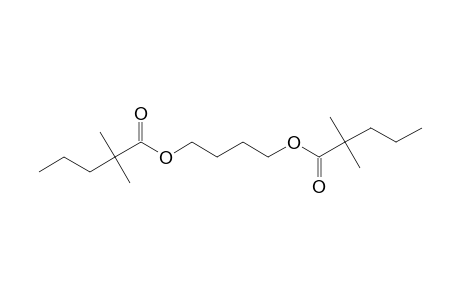 2,2-Dimethylpentanoic acid 4-(2,2-dimethyl-1-oxopentoxy)butyl ester