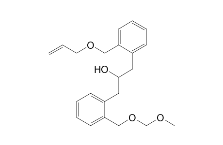 1-[2-(Methoxymethoxymethyl)phenyl]-3-[2-(2-oxapent-4-en-1-yl)phenyl]propane-2-ol