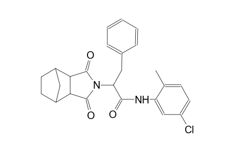 N-(5-chloro-2-methylphenyl)-2-(1,3-dioxohexahydro-1H-4,7-methanoisoindol-2(3H)-yl)-3-phenylpropanamide