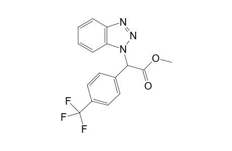 methyl 2-(benzotriazol-1-yl)-2-[4-(trifluoromethyl)phenyl]acetate