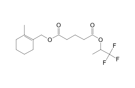 Glutaric acid, (2-methylcyclohex-1-enyl)methyl 1,1,1-trifluoroprop-2-yl ester