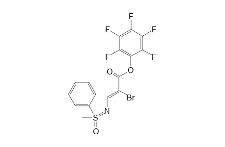 (Z)-N-{2-Bromo-2-[(pentafluorophenoxy)carbonyl]}vinyl-S-phenyl-S-methyl sulfoximine