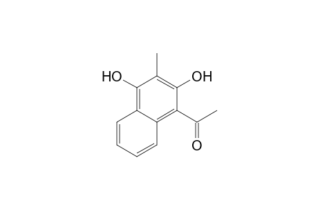 1-(2,4-dihydroxy-3-methyl-1-naphthyl)ethanone