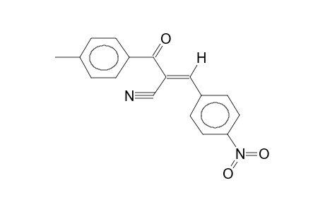 (E)-PARA-METHYL-1-CYANO-1-(4-NITROBENZYLIDENE)ACETOPHENONE