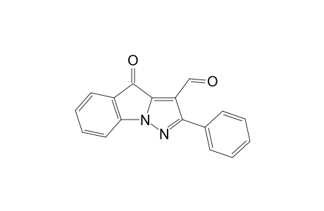 4-keto-2-phenyl-pyrazol[1,5-a]indole-3-carbaldehyde