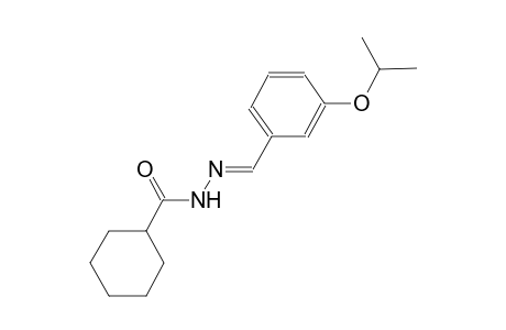 N'-[(E)-(3-isopropoxyphenyl)methylidene]cyclohexanecarbohydrazide