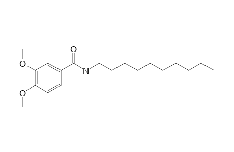 Benzamide, 3,4-dimethoxy-N-decyl-