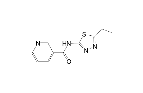 N-(5-ethyl-1,3,4-thiadiazol-2-yl)nicotinamide