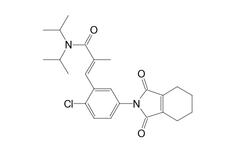 2-Propenamide, 3-[2-chloro-5-(1,3,4,5,6,7-hexahydro-1,3-dioxo-2H-isoindol-2-yl)phenyl]-2-methyl-N,N-bis(1-methylethyl)-