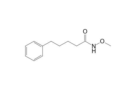 N-Methoxy-5-phenylpentanamide
