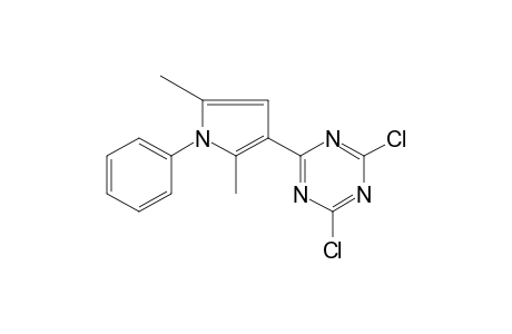 2,4-DICHLORO-6-(2,5-DIMETHYL-1-PHENYLPYRROL-3-YL)-s-TRIAZINE