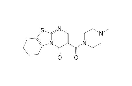 4H-pyrimido[2,1-b]benzothiazol-4-one, 6,7,8,9-tetrahydro-3-[(4-methyl-1-piperazinyl)carbonyl]-
