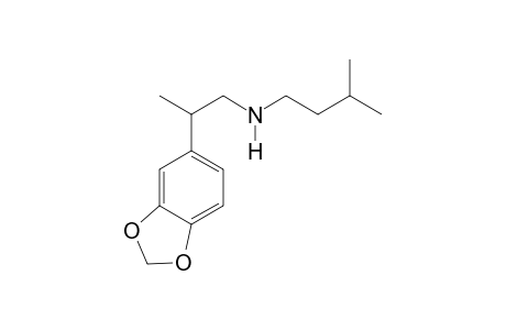 N-Isopentyl-2-(3,4-methylenedioxyphenyl)propan-1-amine