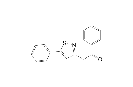 1-Phenyl-2-(5-phenyl-1,2-thiazol-3-yl)ethanone