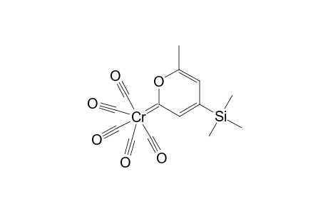2-Methyl-4-trimethylsilyl-6H-pyran-6-ylidene(pentacarbonyl)chromium