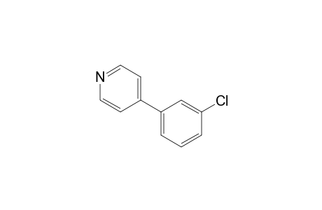 4-(3-Chlorophenyl)pyridine