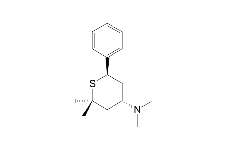 [(4S,6R)-2,2-dimethyl-6-phenyl-tetrahydrothiopyran-4-yl]-dimethyl-amine