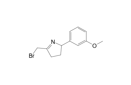 5-Bromomethyl-2-(3-methoxyphenyl)-3,4-dihydro-2H-pyrrole