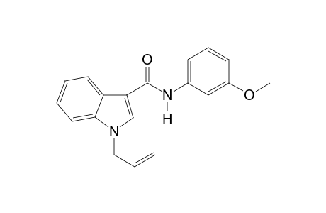 N-(3-Methoxyphenyl)-1-(prop-2-en-1-yl)-1H-indole-3-carboxamide