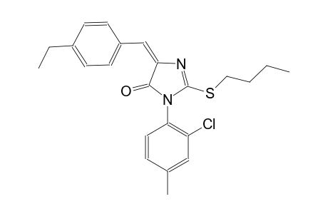 4H-imidazol-4-one, 2-(butylthio)-3-(2-chloro-4-methylphenyl)-5-[(4-ethylphenyl)methylene]-3,5-dihydro-, (5E)-