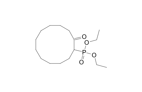 2-(Diethoxyphosphinyl)cyclododecanone