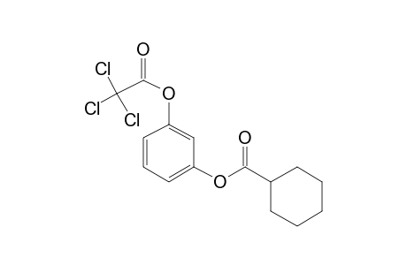 1,3-Benzenediol, o-cyclohexanecarbonyl-o'-trichloroacetyl-