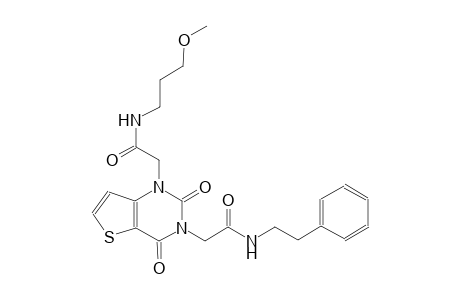 1-(6-methoxy-2-oxohexyl)-3-(2-oxo-5-phenylpentyl)-1H,2H,3H,4H-thieno[3,2-d]pyrimidine-2,4-dione