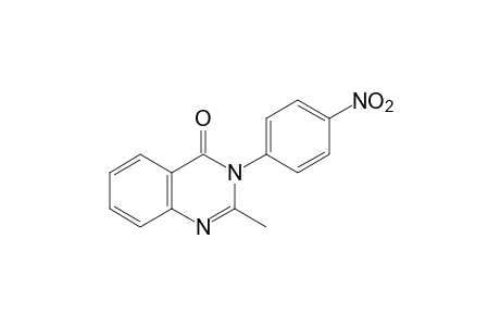 2-methyl-3-(p-nitrophenyl)-4(3H)-quinazolinone