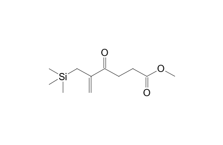Methyl 4-oxo-5-methylene-6-(trimethylsilyl)hexanoate