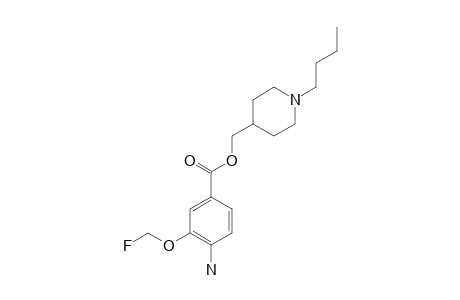 (1-BUTYLPIPERIDIN-4-YL)-METHYL_4-AMINO-3-(FLUOROMETHOXY)-BENZOATE