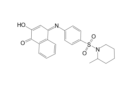 2-Hydroxy-4-({4-[(2-methyl-1-piperidinyl)sulfonyl]phenyl}imino)-1(4H)-naphthalenone
