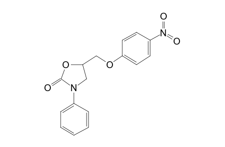 5-(p-Nitrophenoxymethyl)-3-phenyl-2-oxazolidone