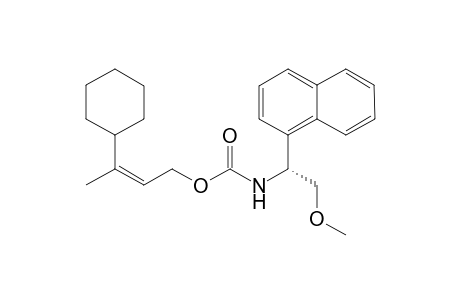 (Z)-(R)-3-Cyclohexyl-2-butenyl N-(2-Methoxy-1-(1-naphthyl)ethyl) Carbamate